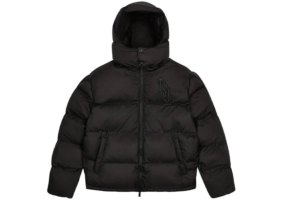 Doudoune à capuche Trapstar Shooters Blackout/Reflective