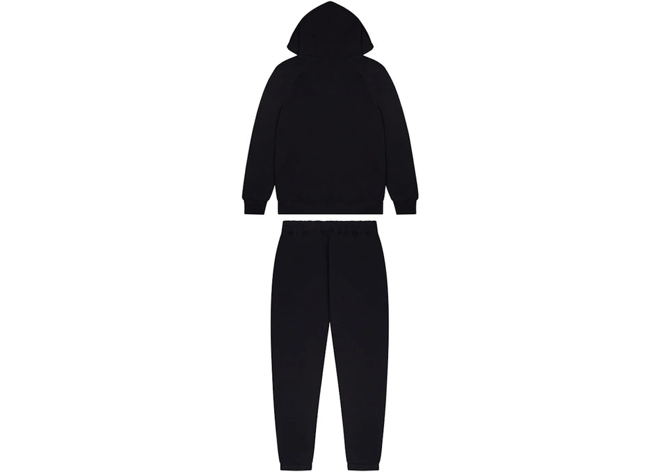 Trapstar Shooters Hoodie Tracksuit Black/Sky Blue