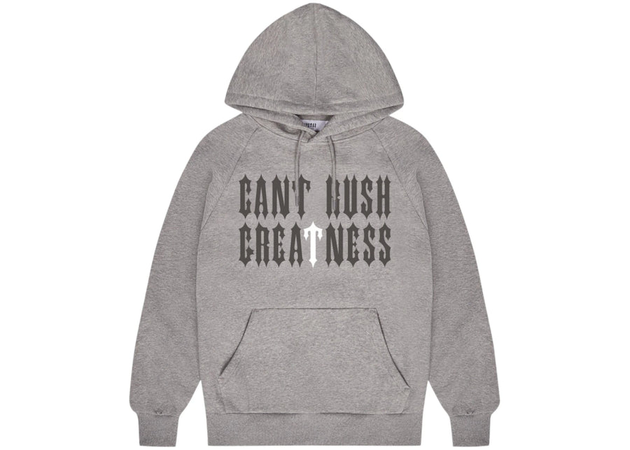 Sweat à capuche gris Trapstar x Central Cee