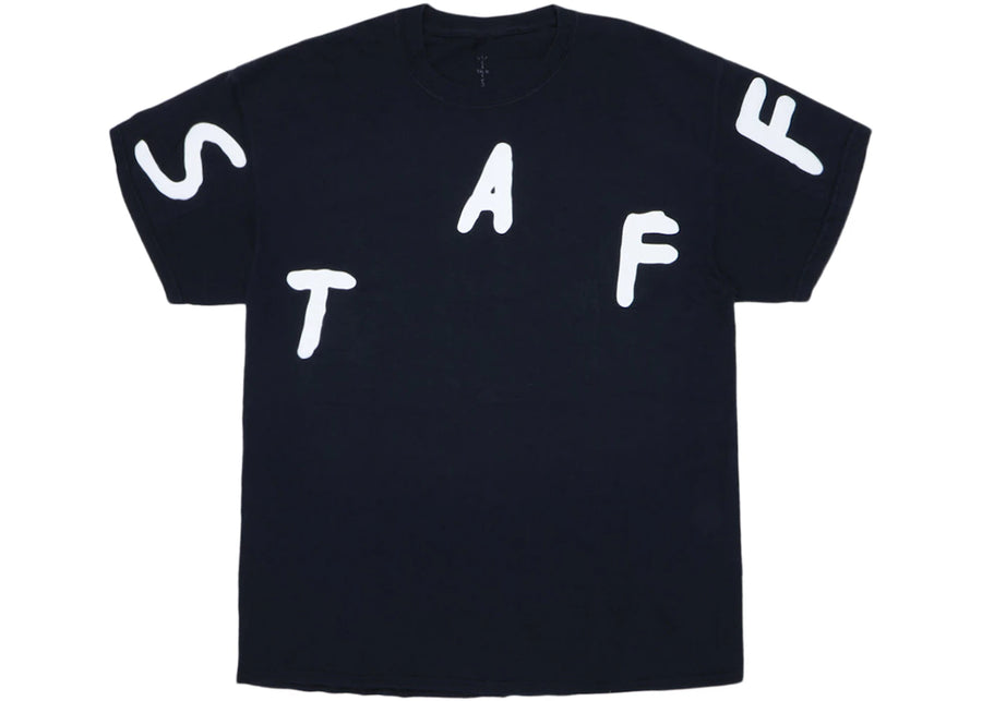 T-shirt noir Travis Scott Astrofest Staff 2019