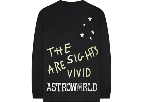 Travis Scott Astroworld Enjoy The Ride L/S Tee Black