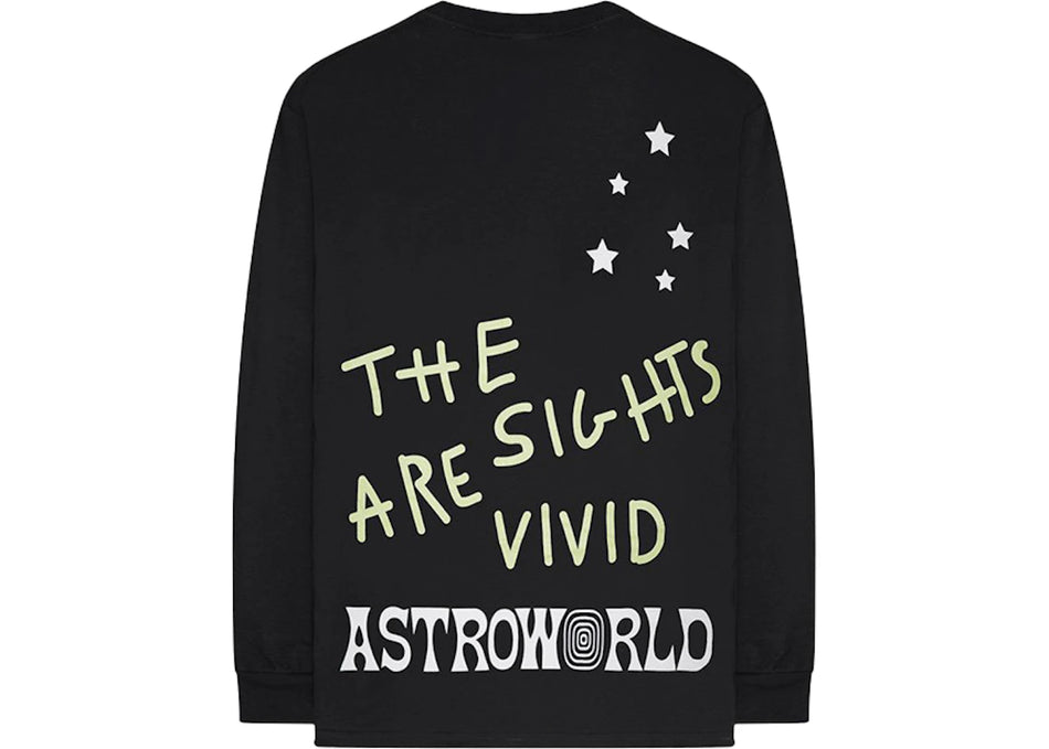 Travis Scott Astroworld Enjoy The Ride L/S Tee Black