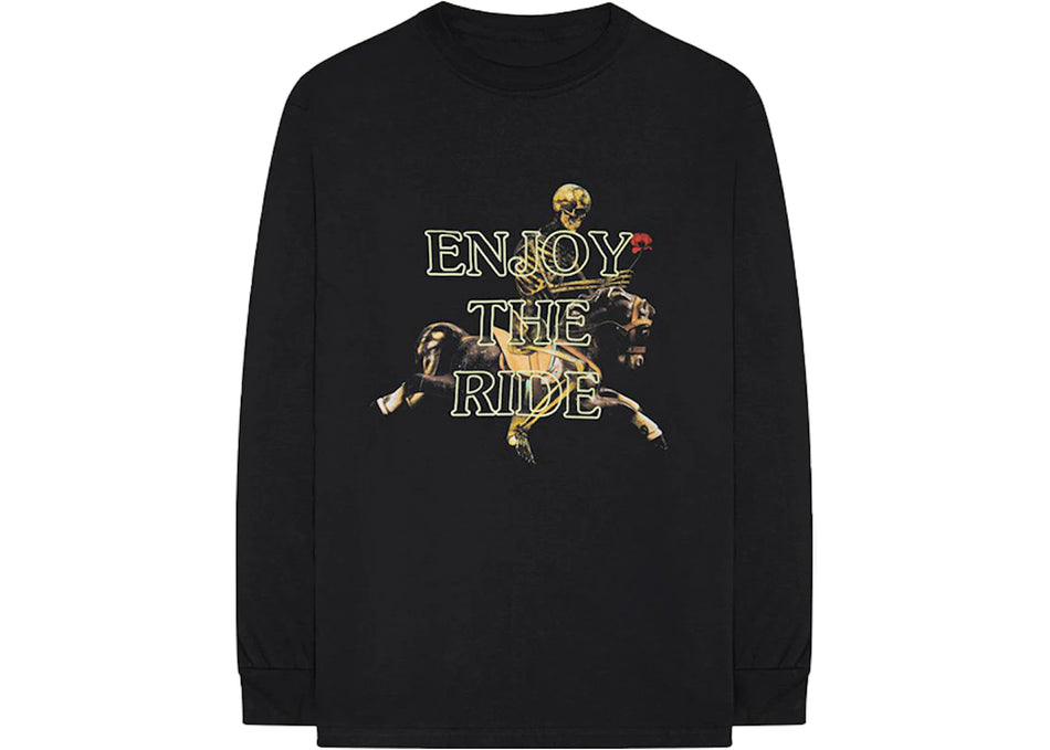 Travis Scott Astroworld Enjoy The Ride L/S Tee Black