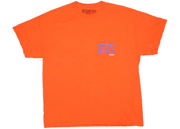 T-shirt orange exclusif Travis Scott Astroworld NY