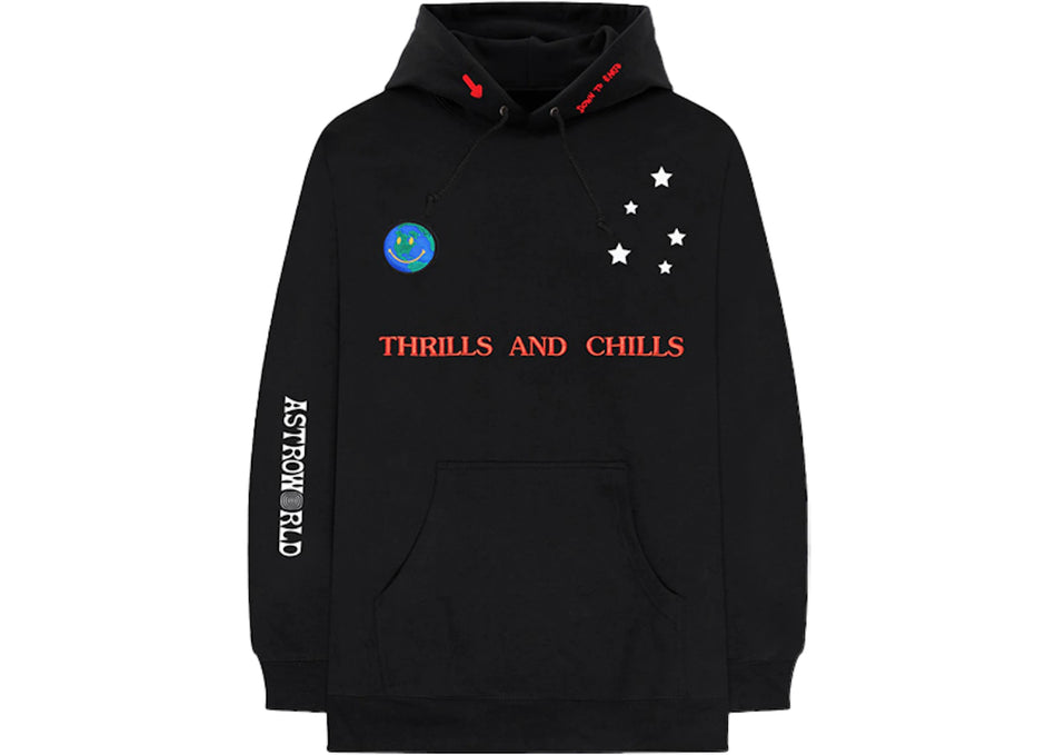 Travis Scott Astroworld World Peace Hoodie Black