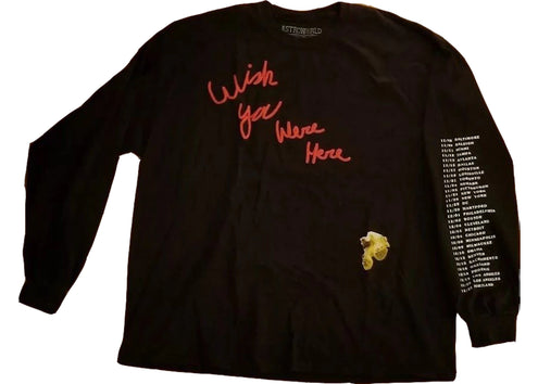 Travis Scott Astroworld Tour L/S Tee Black