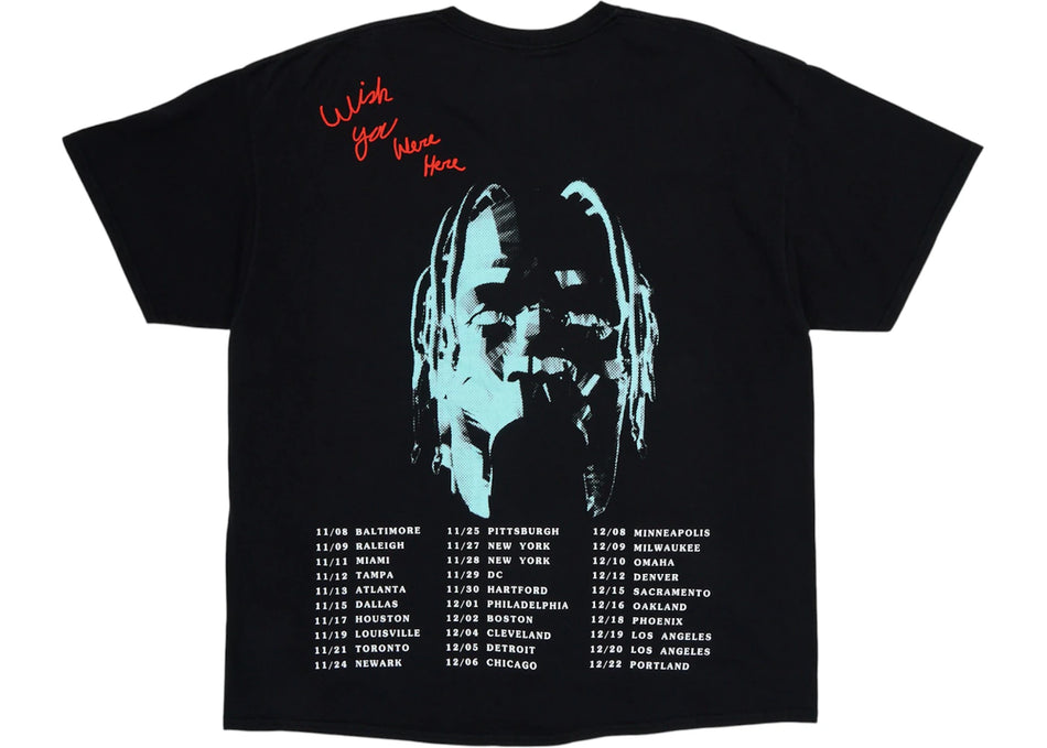 Travis Scott Astroworld Tour Tee Black