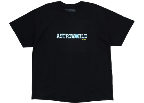 Travis Scott Astroworld Tour Tee Black