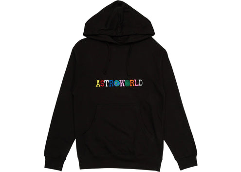 Travis Scott Astroworld Logo Hoodie Black