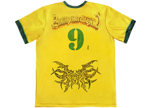 Travis Scott Brazil Soccer Jersey Yellow