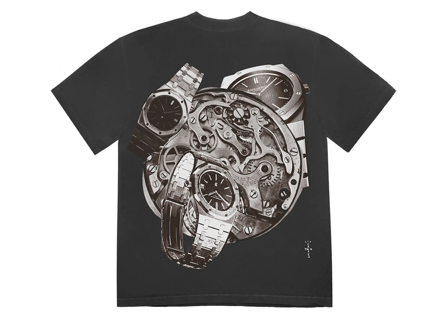 T-shirt noir Travis Scott CJ x Audemars Piguet Collage