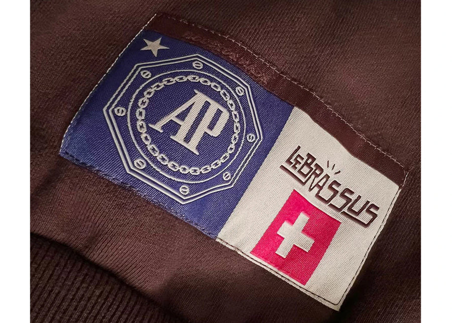 Sweat à capuche Travis Scott CJ x Audemars Piguet, marron foncé