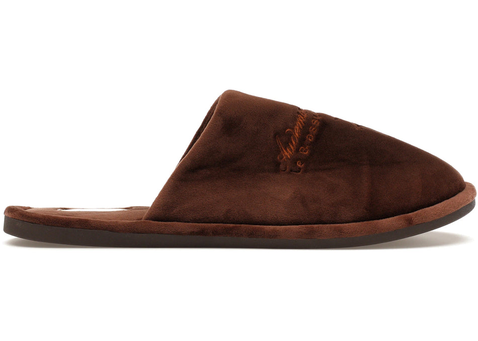 Travis Scott CJ x Audemars Piguet House Slippers Brown Velvet