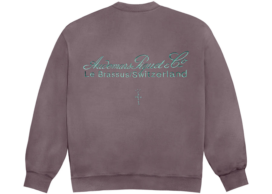 Sweat-shirt Travis Scott CJ x Audemars Piguet Logo II violet
