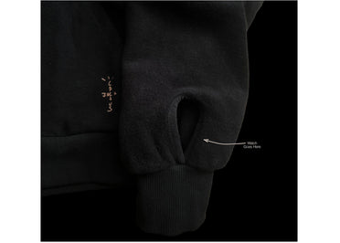 Sweat à capuche zippé Travis Scott CJ x Audemars Piguet Split Logo noir