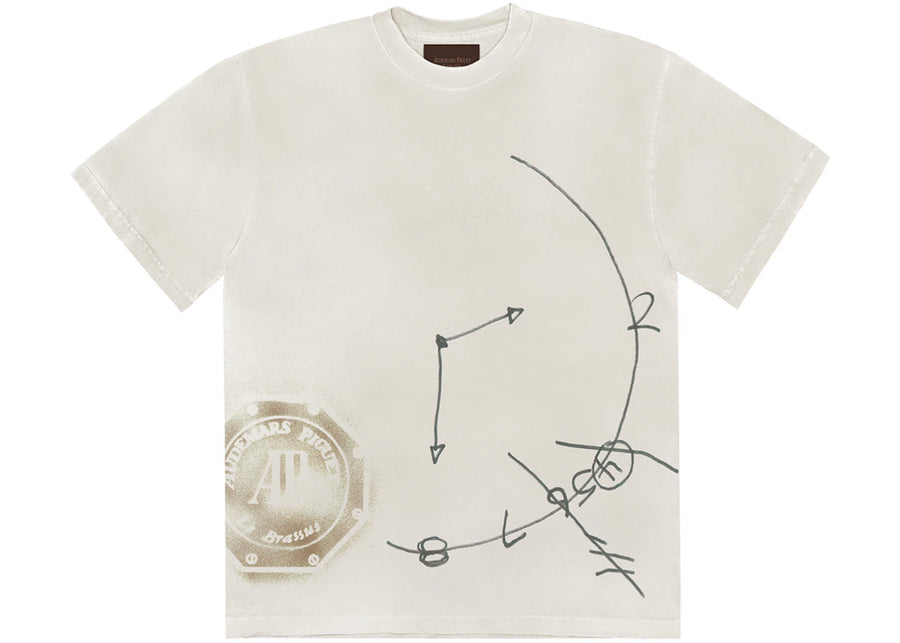 T-shirt blanc Travis Scott CJ x Audemars Piguet Time Zones