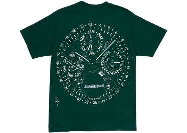 Travis Scott CJ x Audemars Piguet Watch Face Tee Green