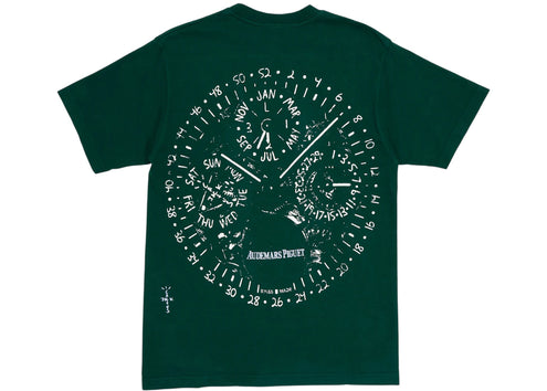 Travis Scott CJ x Audemars Piguet Watch Face Tee Green