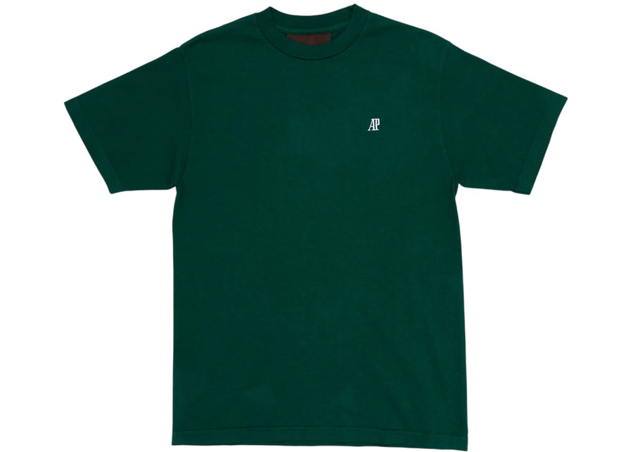 T-shirt vert Travis Scott CJ x Audemars Piguet avec motif de montre