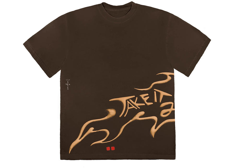T-shirt marron Travis Scott Cactus Jack 2 The Max
