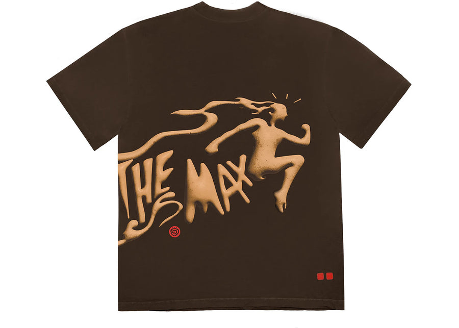 T-shirt marron Travis Scott Cactus Jack 2 The Max