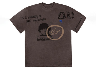 Travis Scott Cactus Jack For Fragment Hiroshi Tee Brown Pepper