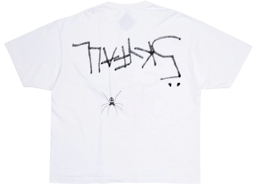T-shirt blanc Travis Scott Cactus Jack x Sp5der Days Before Rodeo II