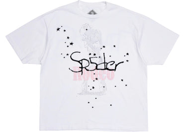 T-shirt blanc Travis Scott Cactus Jack x Sp5der Days Before Rodeo II