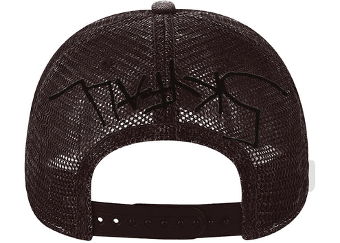 Travis Scott Cactus Jack x Sp5der Days Before Rodeo Trucker Hat Brown