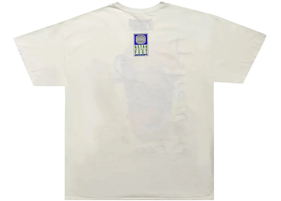 T-shirt blanc Travis Scott Mouth