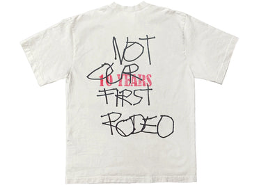T-shirt blanc Travis Scott Rodeo