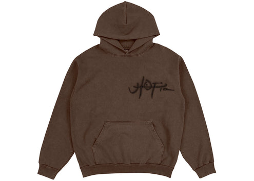 Travis Scott Utopia A2 Hooded Sweatshirt Brown