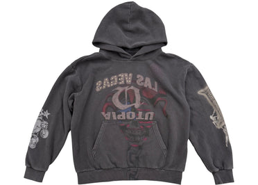 Sweat à capuche noir Travis Scott Utopia Annihilator