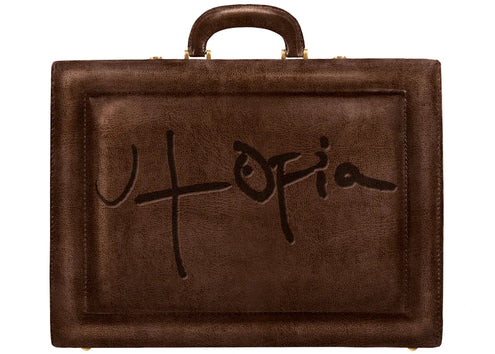 Travis Scott Utopia Briefcase Brown