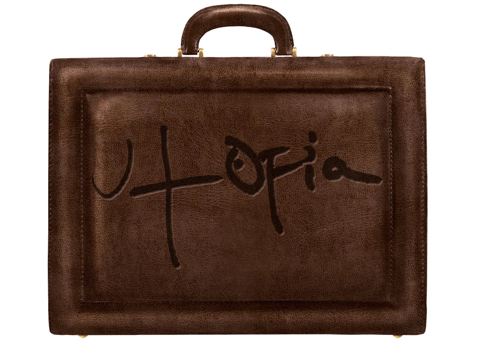 Travis Scott Utopia Briefcase Brown