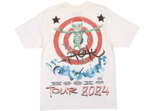 Travis Scott Utopia Circus Maximus 2023 Tour III Tee White
