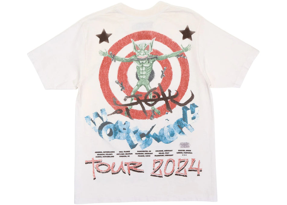 Travis Scott Utopia Circus Maximus 2023 Tour III Tee White