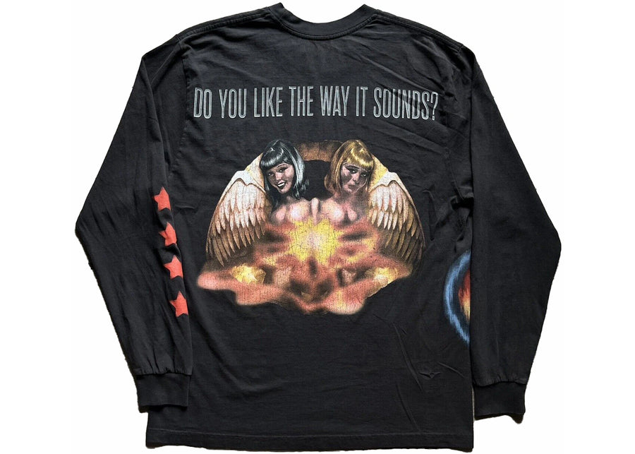T-shirt manches longues noir Travis Scott Utopia Circus Maximus Tour 2023