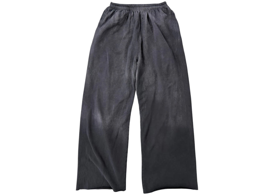 Travis Scott Utopia Flame Sweatpants Black