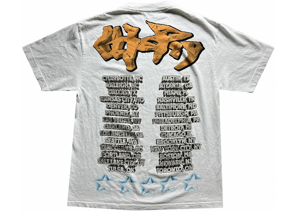 Travis Scott Utopia Tour Skitzo Circus Maximus Tee White