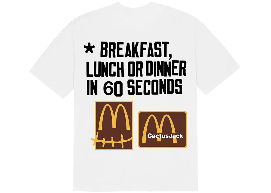 T-shirt blanc Travis Scott x CPFM 4 CJ 60 Seconds