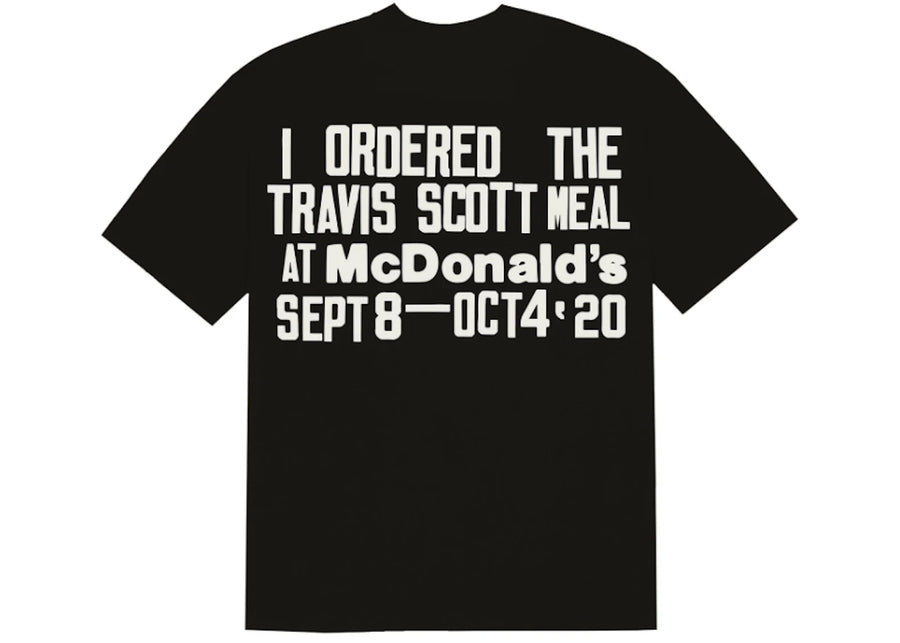 T-shirt noir Travis Scott x CPFM 4 CJ Burger Mouth