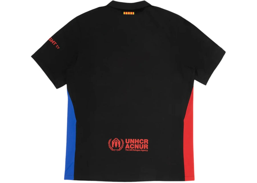 Maillot extérieur Cactus Jack noir Travis Scott x FC Barcelone 2024/25