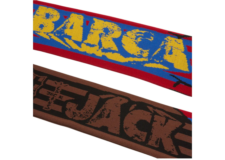 Travis Scott x FC Barcelona Jack Football Club Scarf Multicolor