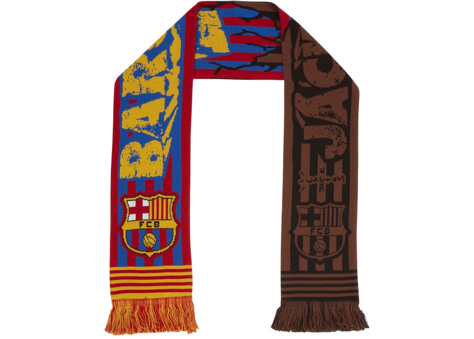 Travis Scott x FC Barcelona Jack Football Club Scarf Multicolor