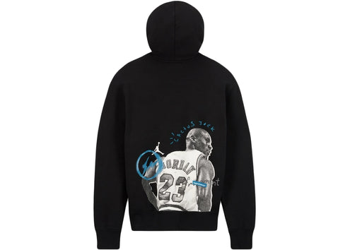 Travis Scott x Jordan x Fragment Hoodie Black