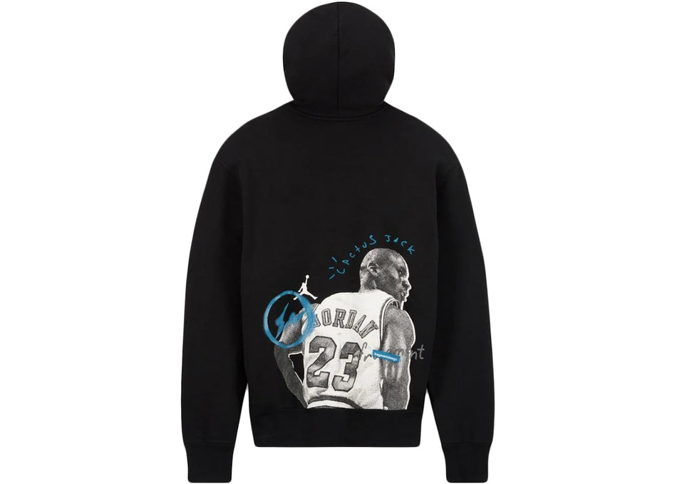 Travis Scott x Jordan x Fragment Hoodie Black