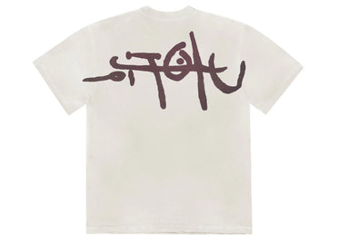 T-shirt blanc Travis Scott x KAWS Utopia I