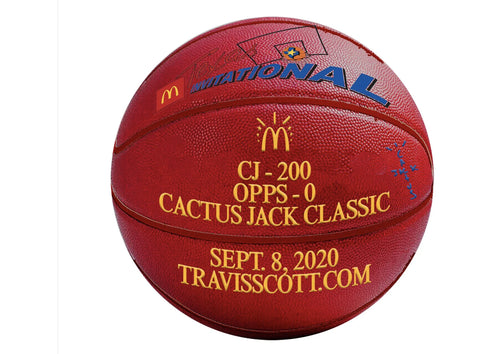 Travis Scott x McDonalds All American 92' Basketball