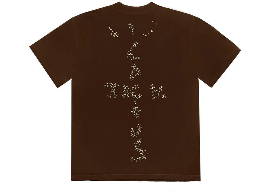 T-shirt marron Travis Scott x McDonald's Sesame III